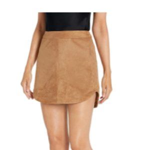 BB Dakota Faux Suede Skirt Size 6 Annette